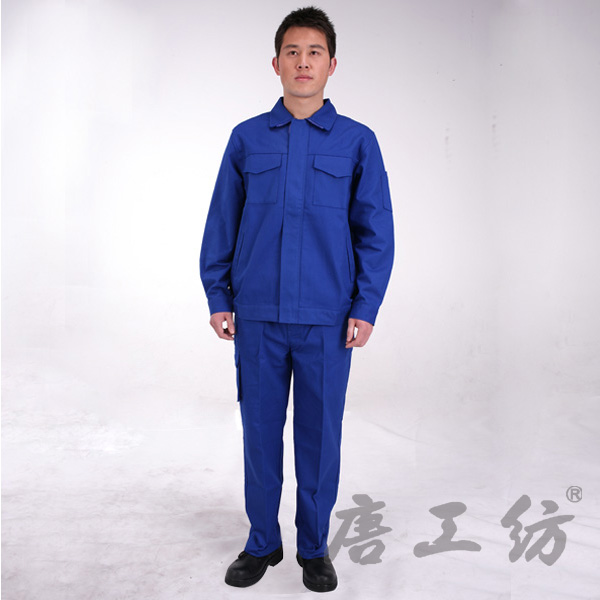 全棉阻燃防护服套装图片