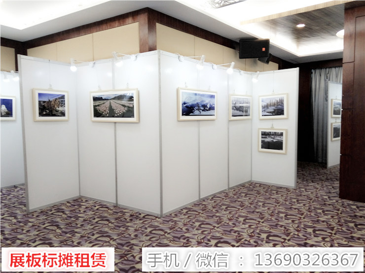 佛山市佛山画展展板屏风出租厂家佛山画展板出租，书画展板租赁 佛山画展展板屏风出租