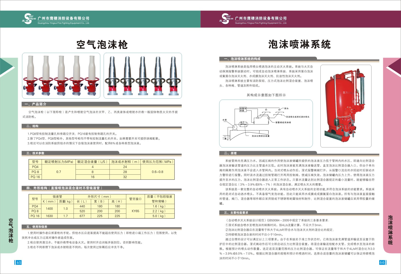 空气泡沫枪广州市鹰穗消防设备有限公司是一家专业的空气泡沫枪生产厂家