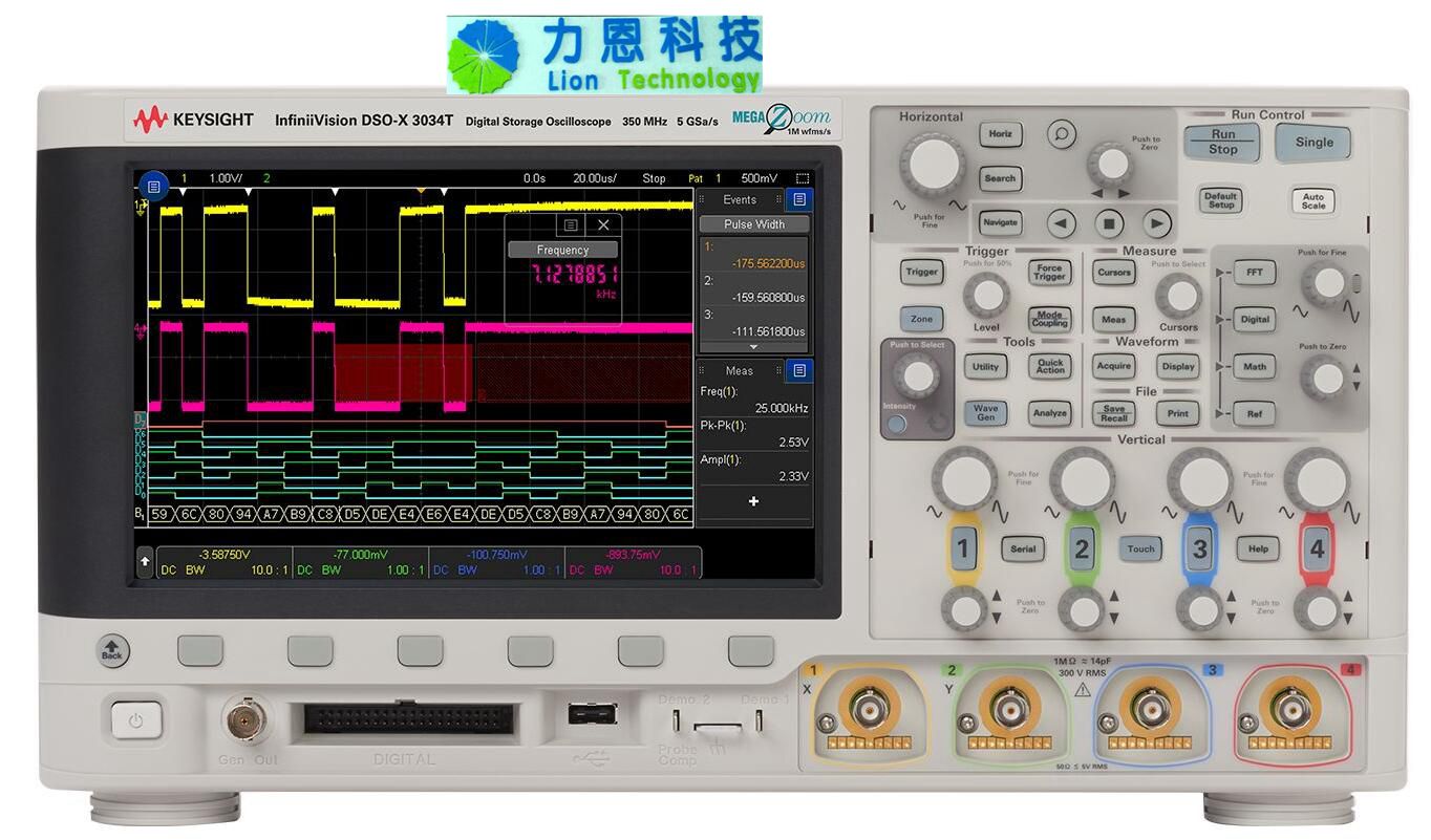 示波器DSOX3034T示波器图片