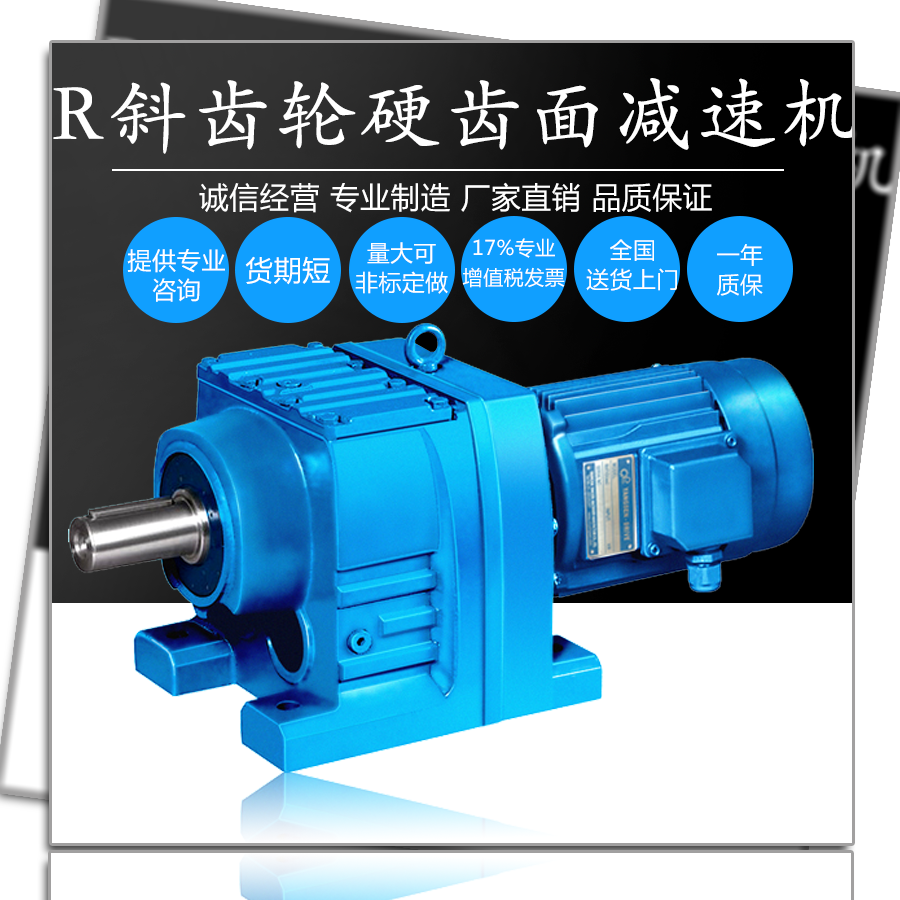 R系列同轴式斜齿轮减速机