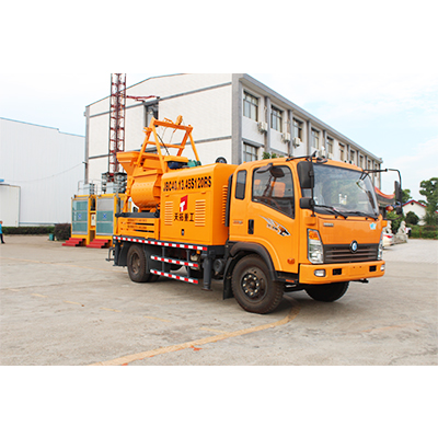 小型攪拌一體車圖片