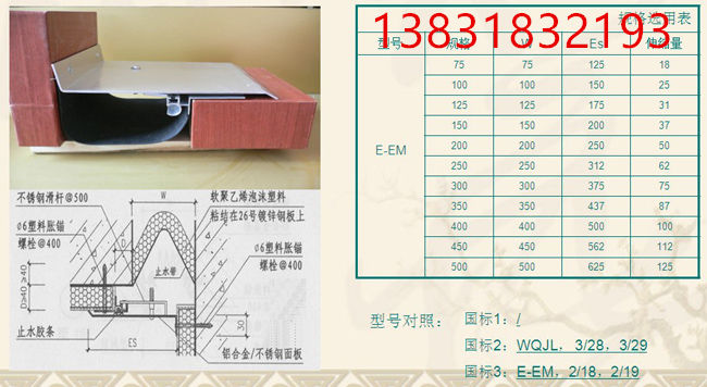 邢台变形缝河北邢台百工变形缝公司批发销售建筑变形缝伸缩缝抗震缝