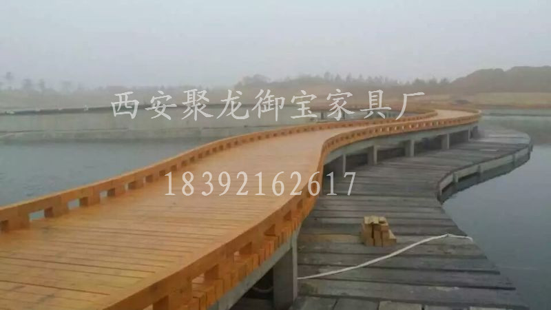 西安仿古/防腐木/景觀木棧道