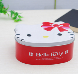 糖果礼品包装盒 hello kitty卡通糖果礼 工厂定制异型盒图片