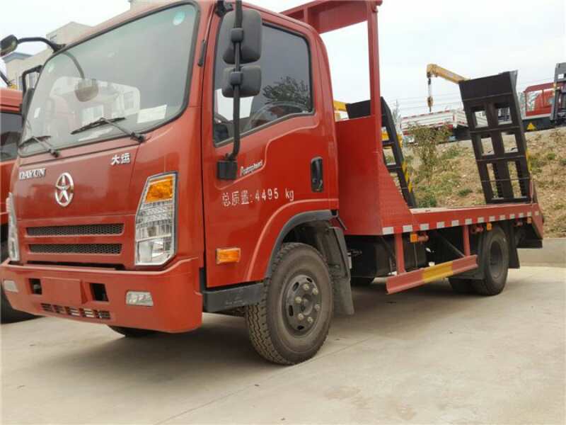 東風(fēng)挖 機平板拖車廠家直銷圖片