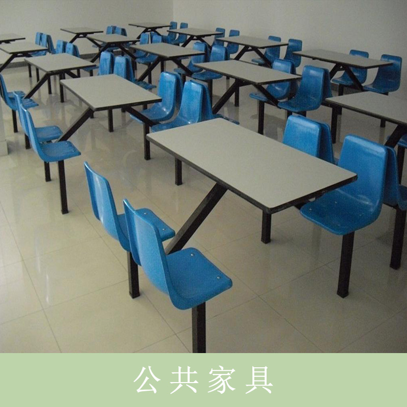 襄阳立而美家具公共家具学校教室食堂排桌排椅成套组合餐桌椅厂家定制图片