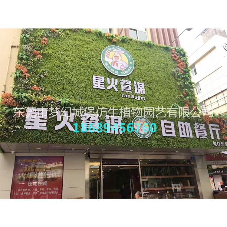 草皮墙厂家直销仿真植物墙绿植墙背景绿化来图定制厂家直销图片