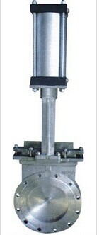 PZ673氣動刀型閘閥 尼必可閥圖片