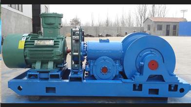 雙速回柱絞車工作條件圖片