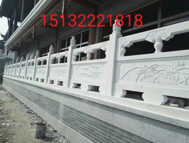 漢白玉欄板圖片/漢白玉欄板樣板圖 (2)