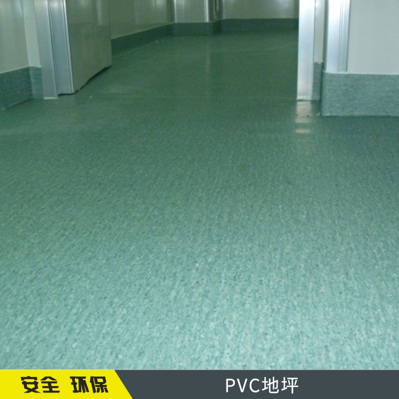 PVC地坪厂家 环保耐用运动地板 承接各类运动球场PVC地坪施工图片