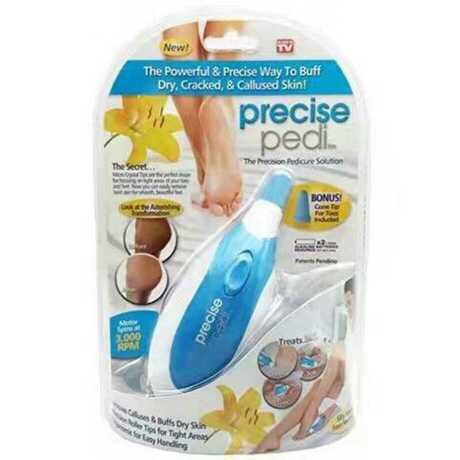 as seen on TV新款去死皮角质电动磨脚器precise pedi 电动磨脚器厂家