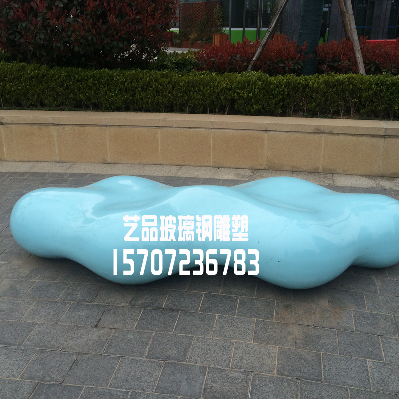 云朵玻璃鋼商場(chǎng)戶外休閑圖片/云朵玻璃鋼商場(chǎng)戶外休閑樣板圖 (2)