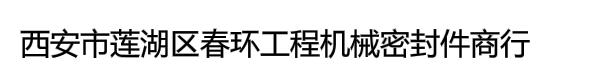 西安市莲湖区春环工程机械密封件商行