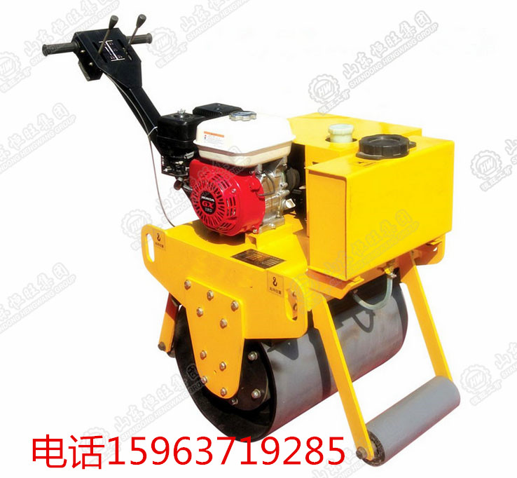 手扶單輥壓路機圖片