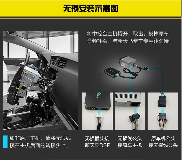 dsp功放安装过程示意图