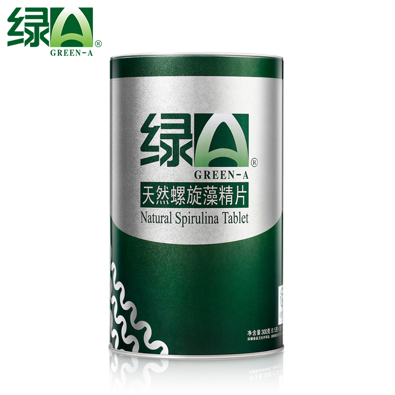 綠A天然螺旋藻精片600粒圖片
