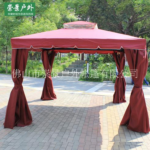花園帳篷全鋁棚羅馬式棚庭院涼亭花園帳篷定做全鋁合金帳篷廠家直銷