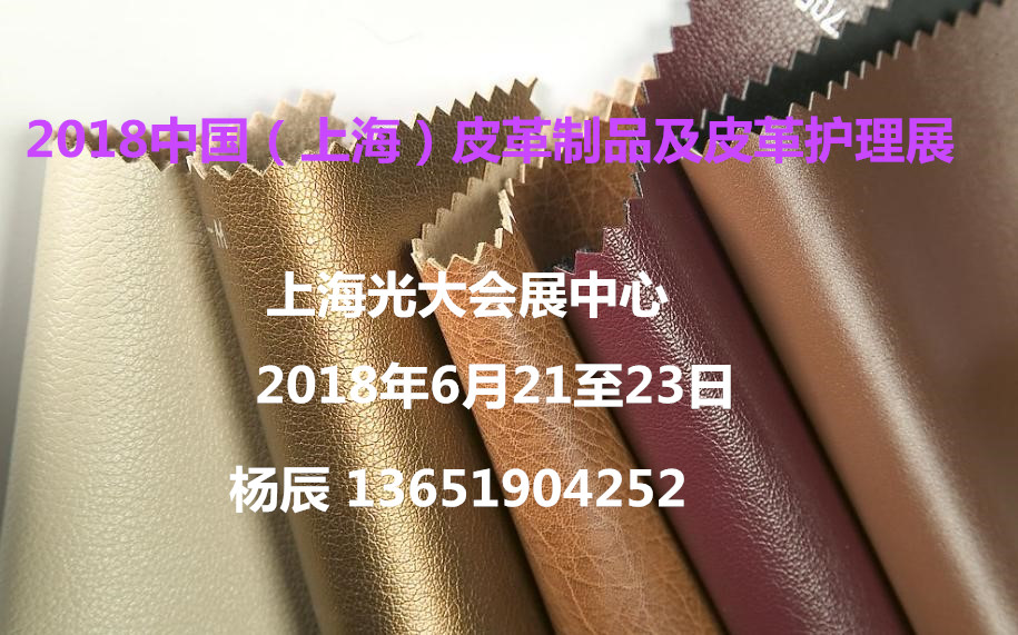 2018中国皮革制品展暨皮革护理图片