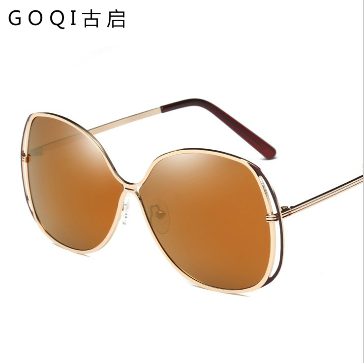 新款太陽(yáng)鏡 金屬偏光太陽(yáng)鏡 批發(fā)圖片