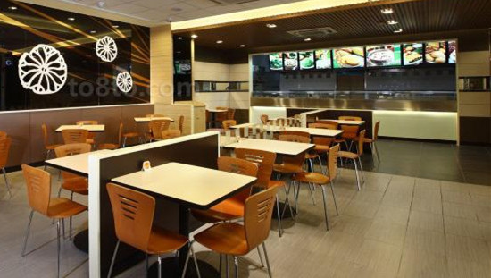 現(xiàn)代餐飲連鎖店裝修圖片