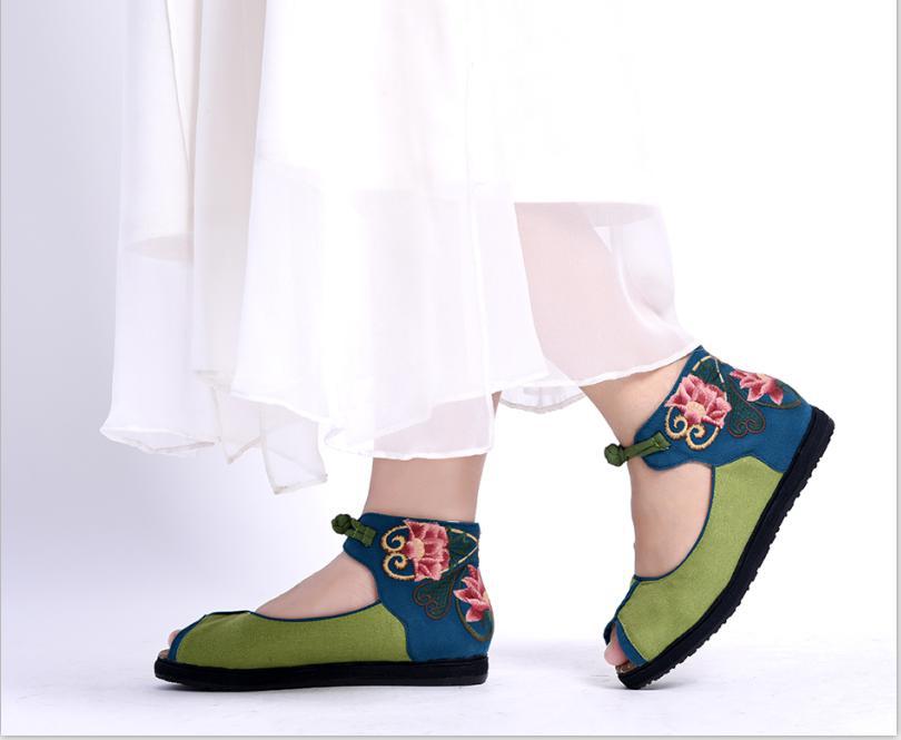 刺繡手工千層底布鞋圖片/刺繡手工千層底布鞋樣板圖 (2)