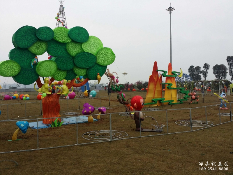 中秋节灯会举办元宵节灯展到客户现场制作免费提供设计策划 灯会举办厂家图片