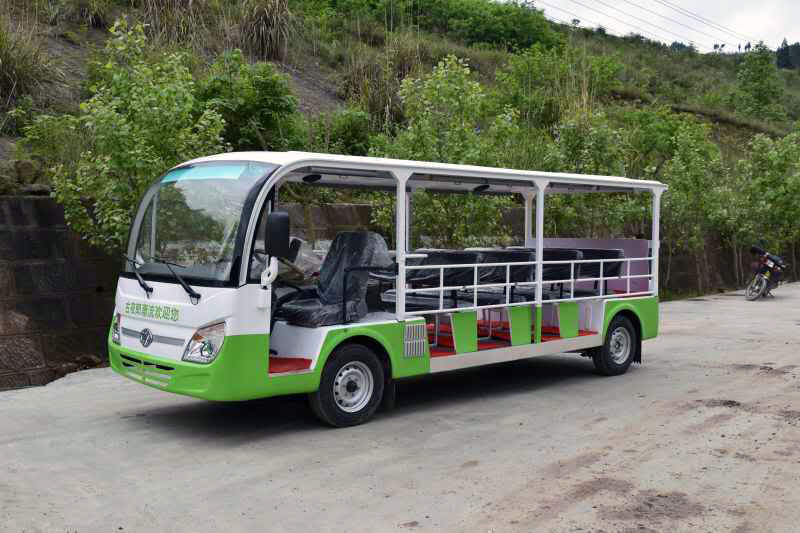 重庆14座燃油观光车,燃油观光旅游车,电动观光车图片