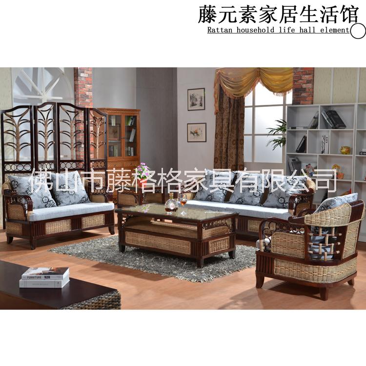 供應(yīng)藤沙發(fā)，佛山藤編沙發(fā)真藤沙發(fā)圖片