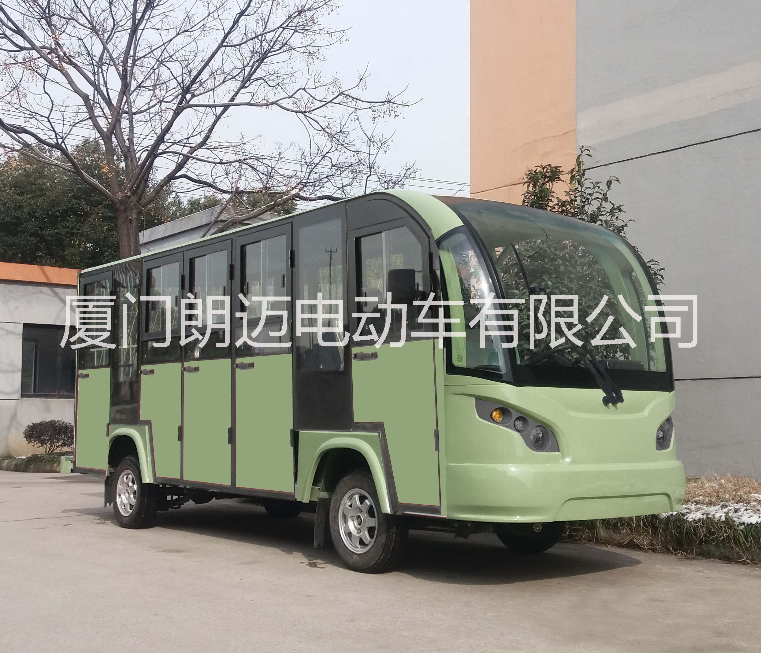 廈門朗邁14座封閉式電瓶觀光車圖片