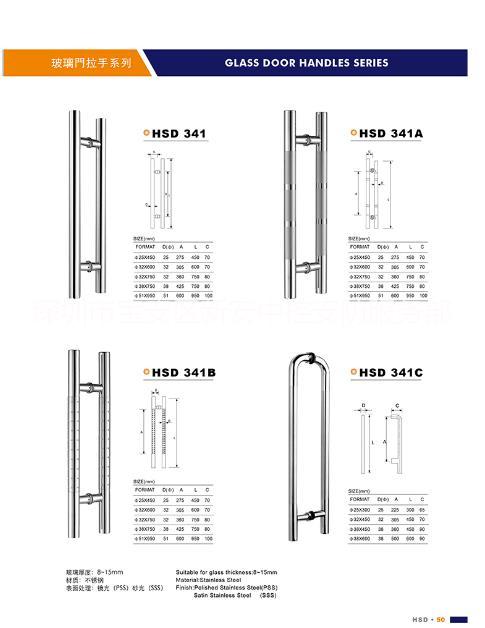深圳玻璃门锁,门夹锁,拉手图片