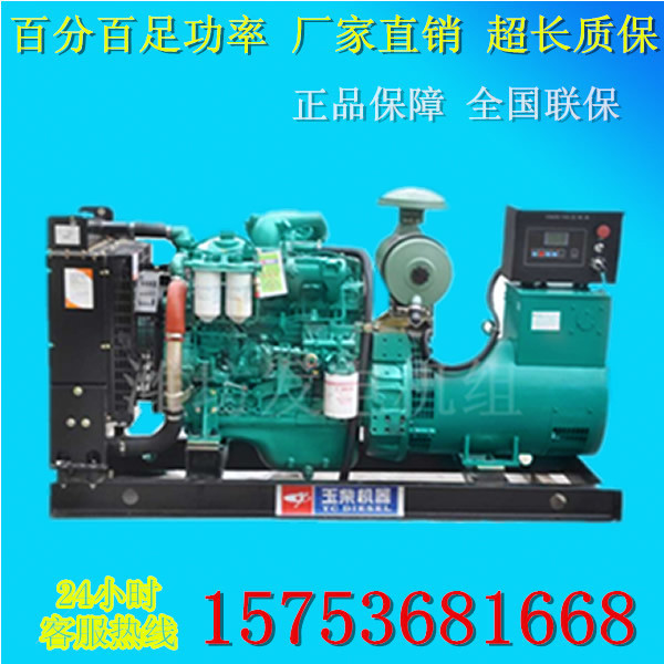 玉柴20kw柴油发电机20kw 玉柴20千瓦柴油发电机组无刷 家用小型双缸380v