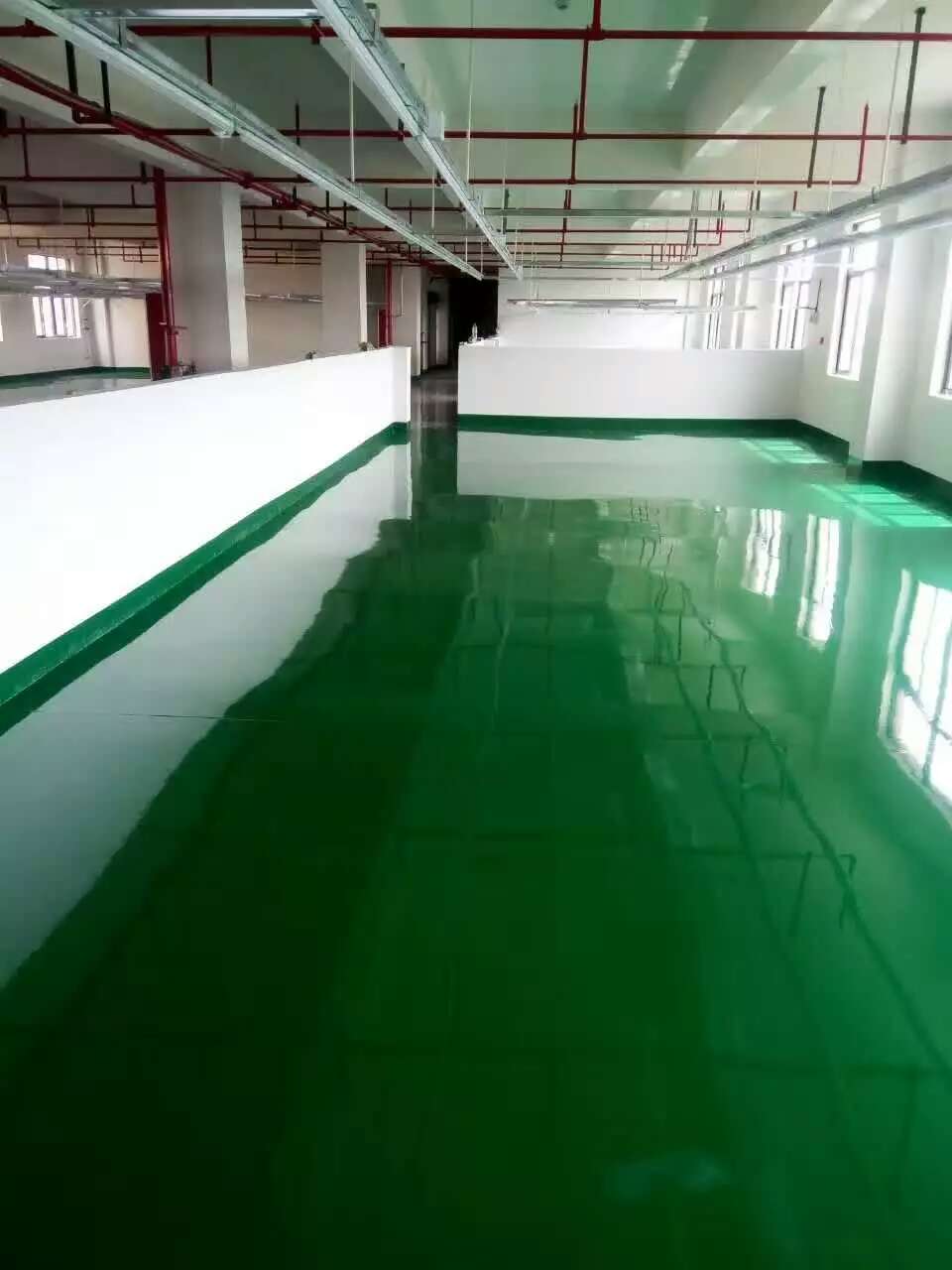 無污染耐磨水性樹脂地坪施工圖片/無污染耐磨水性樹脂地坪施工樣板圖 (4)