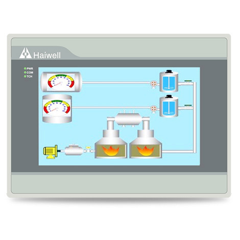 供应国产PLC 海为（Haiwell）7寸以太网云触摸屏C7 国产PLC海为7寸以太网云触摸屏