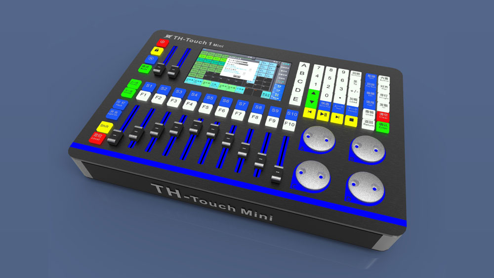 灯光控制器 TH-touch 1 mini全中文灯光智能控台 电脑灯调光台 灯控台 灯光控台图片