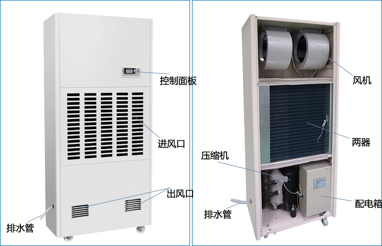 烟草专用除湿机仓库车间工业除湿机烟草专用除湿机仓库车间工业除湿机厂家直销