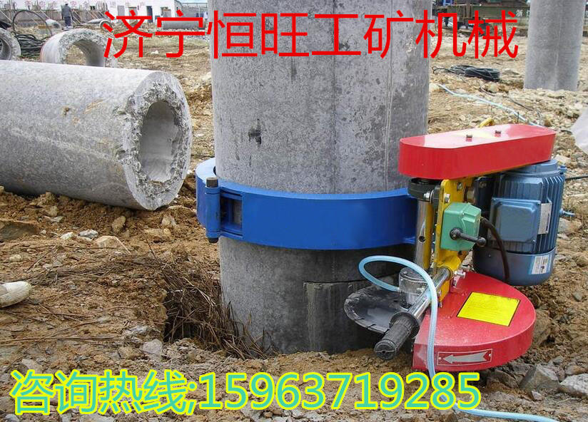 山東濟寧恒旺管樁切割機圖片