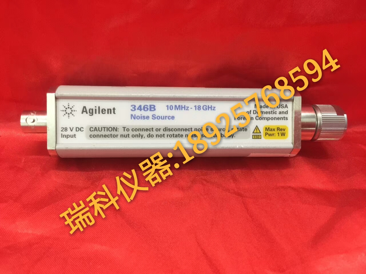 现货Agilent安捷伦346B 噪声源 噪声测试仪测试头