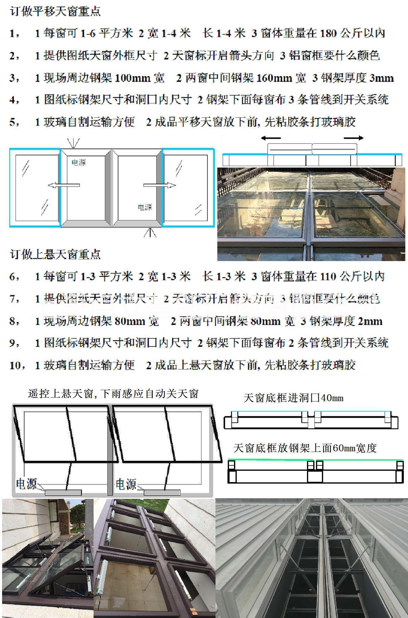 屋面天窗兮鸿智能平移天窗