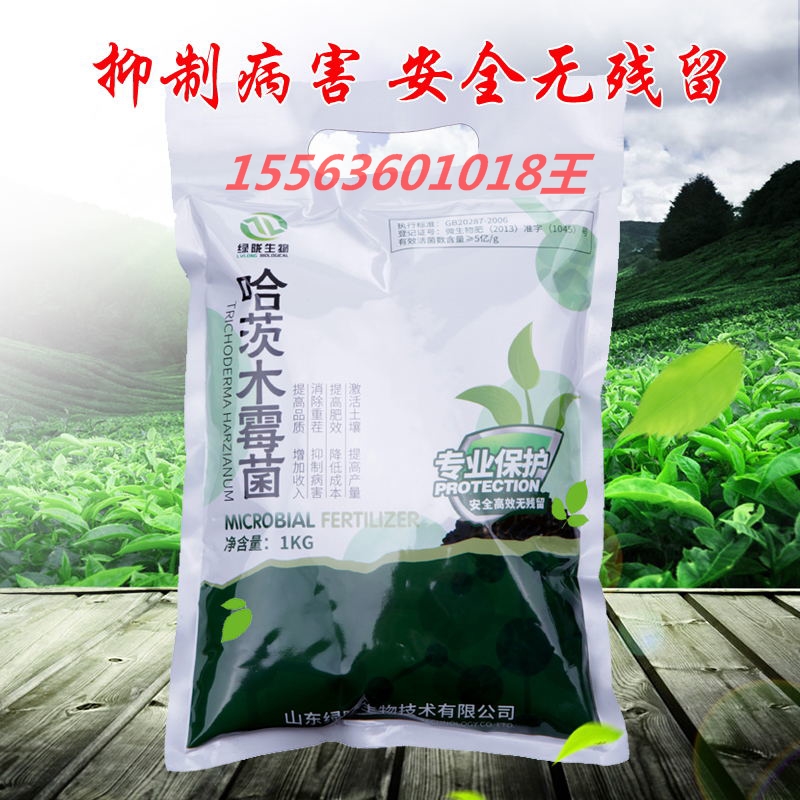 山东绿陇生物哈茨木霉菌防治真菌病害图片