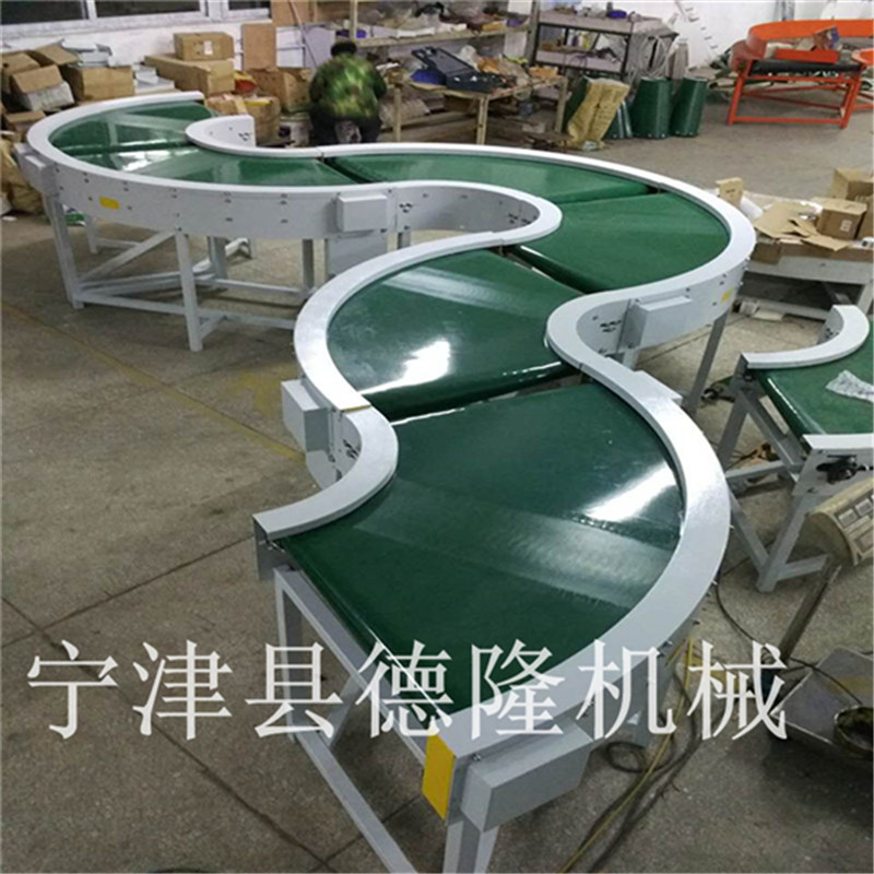 輸送帶輸送機 S行轉(zhuǎn)彎皮帶輸送帶圖片