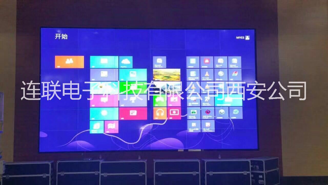 连联电子无缝高清液晶拼接屏，大屏制造厂商图片