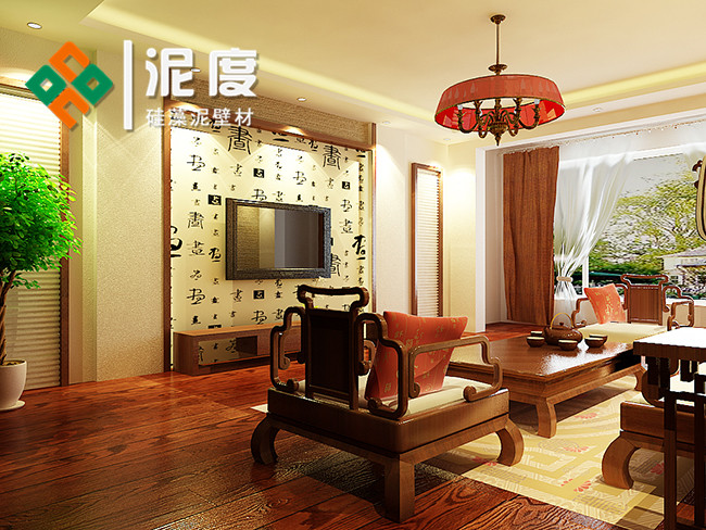 硅藻泥電視背景墻圖片/硅藻泥電視背景墻樣板圖 (3)