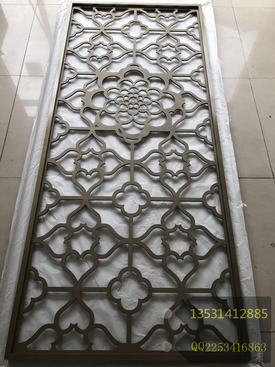 青古銅不銹鋼屏風(fēng)圖片/青古銅不銹鋼屏風(fēng)樣板圖 (4)