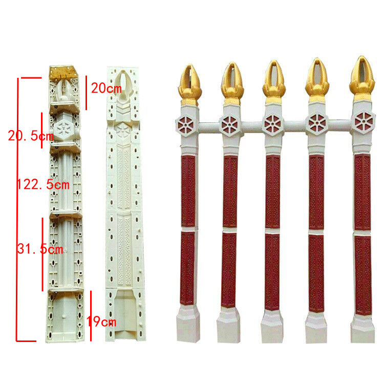 厂家直销护栏模具 外墙护栏模具 量大从优 护栏模具 护栏模具河提护栏模具欧式工艺围栏图片