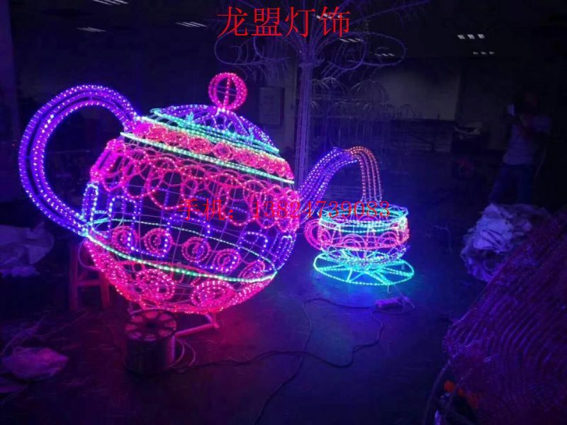 梦幻灯光节LED造型灯平面图案灯立体创意景观灯大型展览灯会灯具图片