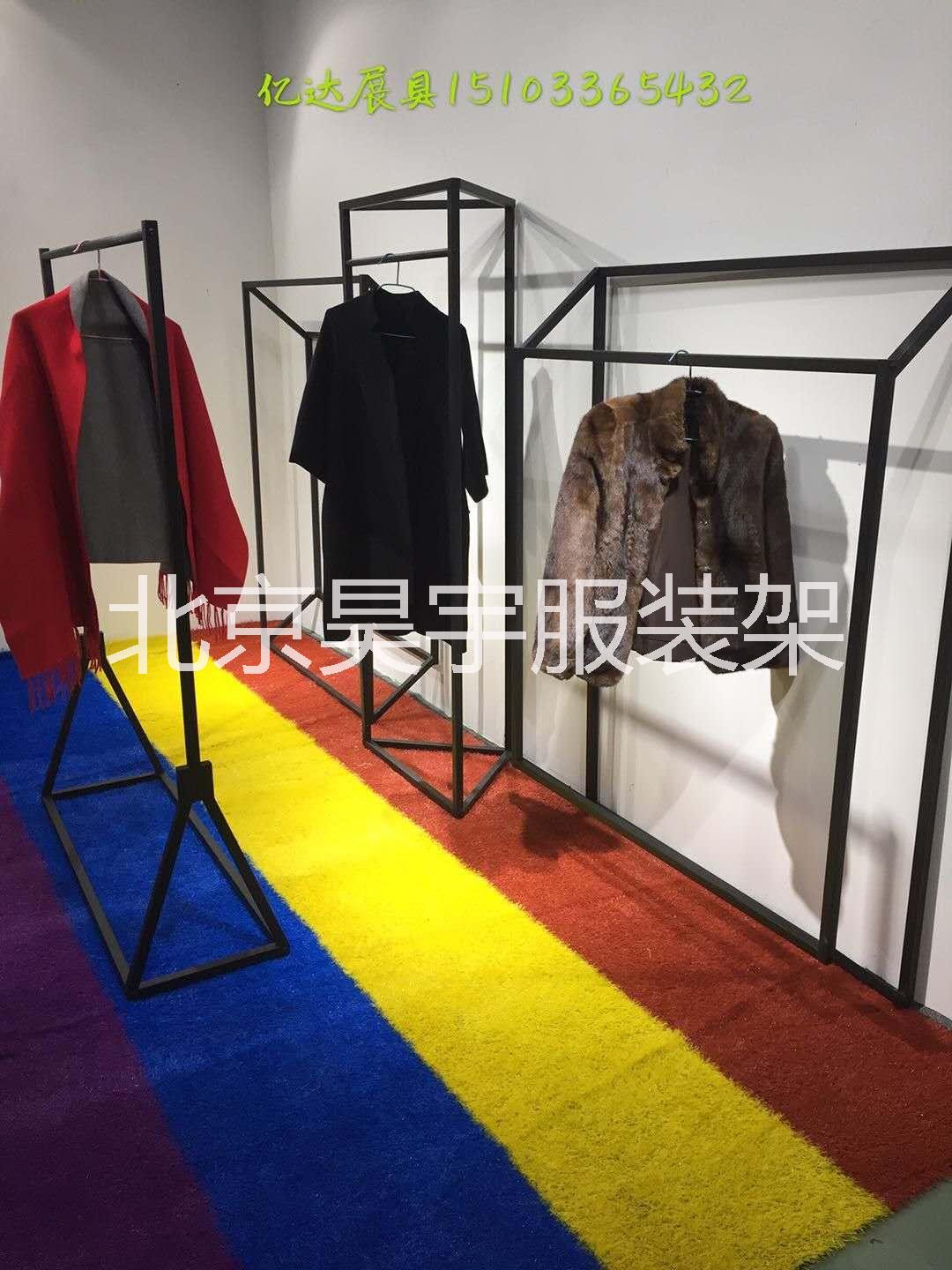 铁艺服装展示架供应铁艺服装展示架 北京铁艺服装架厂家 北京铁艺服装架报价