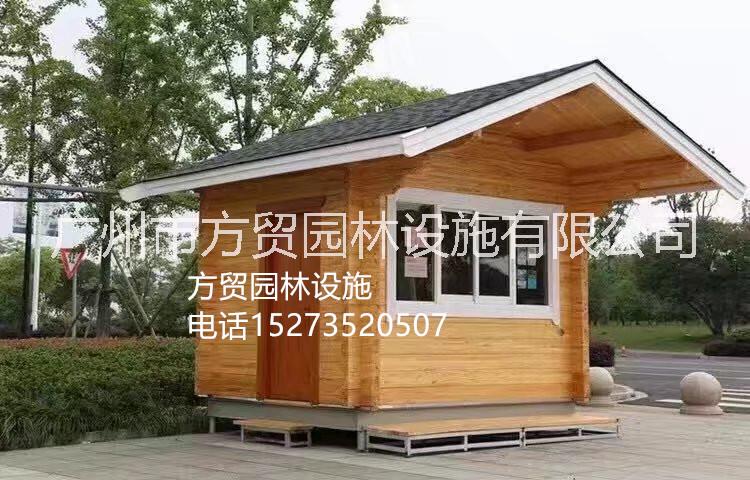 防腐木别墅定做 旅游区景观防腐木别墅设计施工一体  景观小木屋定做图片