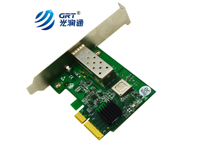 光润通万兆网卡 单口 GH1001E  PCI-E光纤网卡